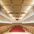 View of the Sohmen Concert Hall, Stephen A. Schwarzman Centre for the  Humanities,  University  of Oxford. 