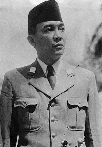 President Soekarno - President of indonesia 1945 to 1967