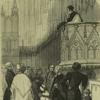 Preaching the fast day sermon in Westminster Abbey, 1847.
